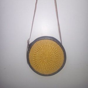 African Round Sisal Bag